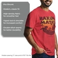 thumbnail image 6 of Men's Lion King Hakuna Matata Sunset Circle Graphic Tee Red Heather 2X Large, 6 of 6