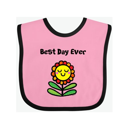 

Inktastic Best Day Ever Gift Baby Boy or Baby Girl Bib