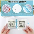 thumbnail image 5 of 1000 Money Saving Challenge with 25 Binder Mini Money Savings Challenge Book with Envelopes Budget Saving Cash for Budgeting Planner Teacher Graduation Gift Kid Home School Favor(2 Pcs, Green), 5 of 6