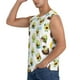 thumbnail image 3 of Fotbe Funny Avocado In Mexican Clothes Men's Camiseta sin Mangas Estampada para Hombres, Playera Casual para Gimnasio, Entrenamiento, Playa-X-Large, 3 of 7