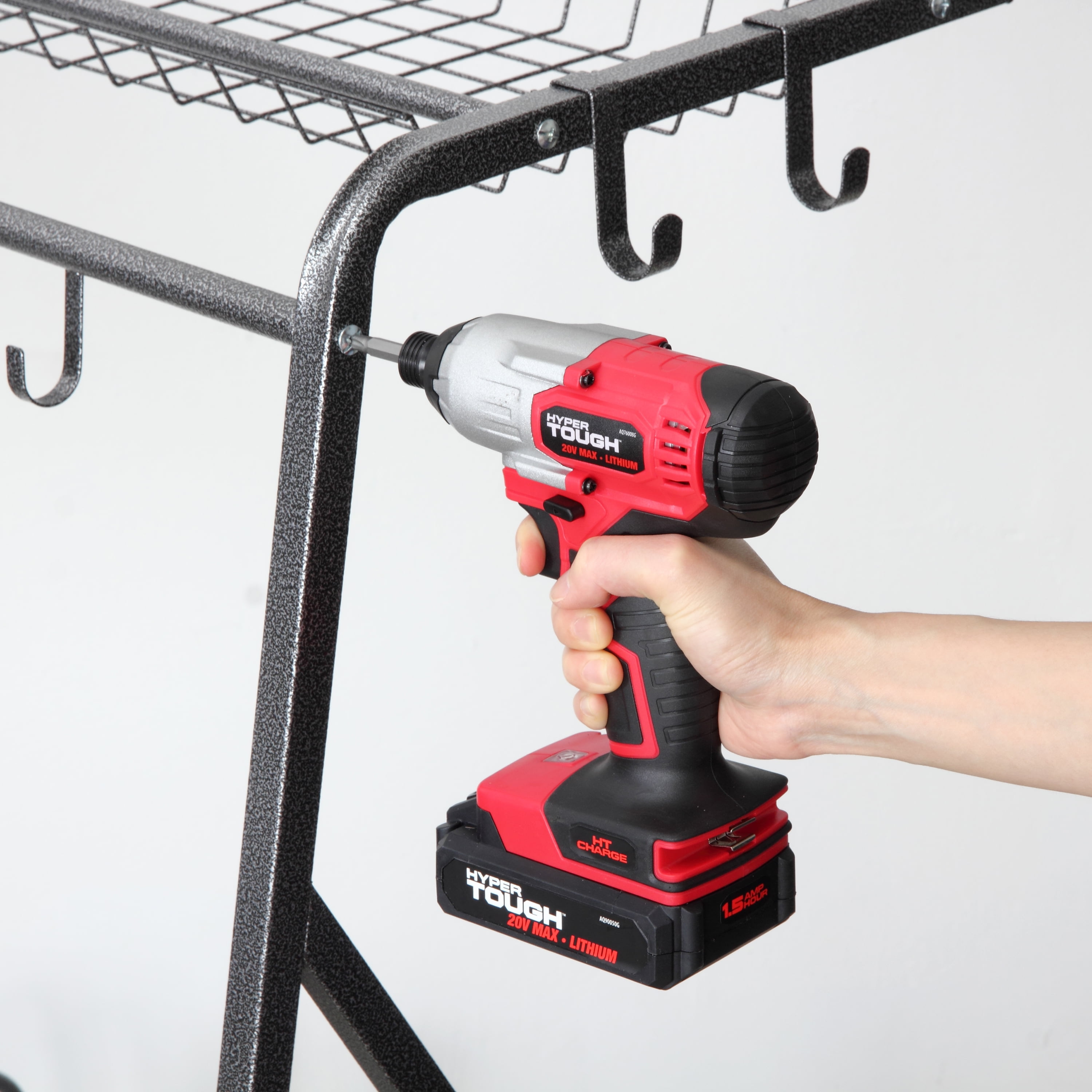 hyper tough 20v cordless trimmer