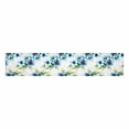 thumbnail image 2 of MKHERT Summer Blue Flowers Watercolor Floral Painting Table Runner Home Decor for Home Kitchen Dining Wedding Party 16x72 Inch, 2 of 2