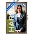 thumbnail image 3 of Trends International Kamala Harris - Vice President Wall Poster 16.5" x 24.25" x .75" Bronze Framed Version, 3 of 5