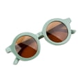 thumbnail image 2 of SAYOO Lunettes de Soleil Enfants Garçons et Filles Rétro Décontractées Anti-Uv Lunettes Rondes Lunettes pour Enfants, Lunettes de Soleil Rétro Décontractées Mode pour l'Extérieur, Convenant aux Enfants de 2 à 8 Ans, 2 of 8