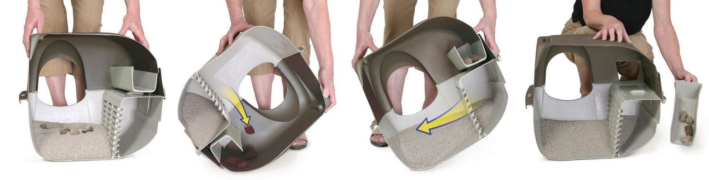 Premium Roll 'n Clean Self Cleaning Litter Box regular size