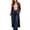 Y14 Coffee, variant on Womens Long Cardigan with Collar and Cuffs, Open Front Belted Sweater Coat, Ribbed Knit Maxi Duster Jacket with Pockets for Fall Winter Casual Dressy Wear Navy,XXS