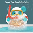 thumbnail image 2 of Juguetes de baño para bebés, máquina de burbujas, oso, pato, cangrejo, música, bañera, Regina, existen, HOToys para niñoscomo imagen5 zhangyuxiang unisex, 2 of 2