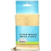 The Bath Source Clean Weave Wash Cloth, 1ct