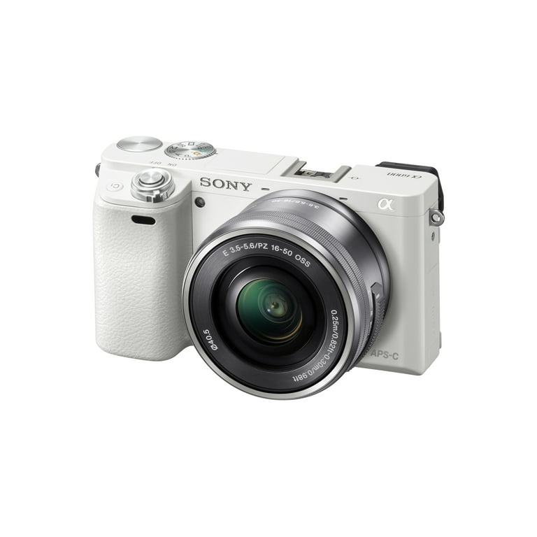 Sony Alpha a6000 Mirrorless Interchangeable-lens Camera w Sony Alpha a6000 Mirrorless Interchangeable-lens Camera w
