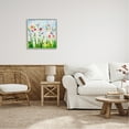 thumbnail image 2 of Stupell Industries Abstract Flower Meadow Botanical & Floral Painting Gray Framed Art Print Wall Art, 24 x 24, 2 of 8