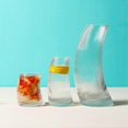 thumbnail image 3 of Glass Cup Crescent-Shaped Cup for Cocktail Use 1Pcs, 3 of 4