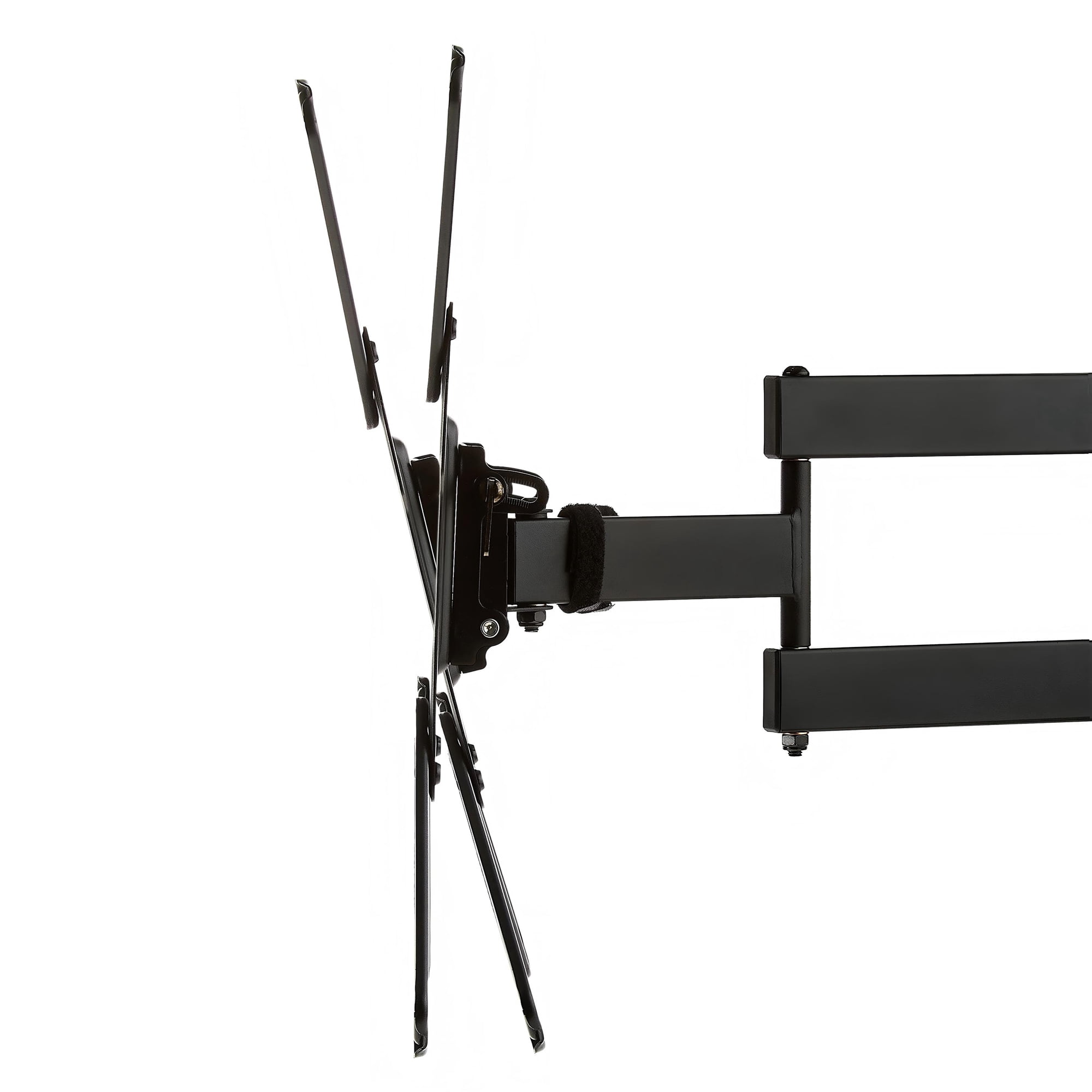 onn Full Motion TV Wall Mount for 19" to 50" TVs, UL Listed, swivel ±45°, up to +5/-15°Tilting