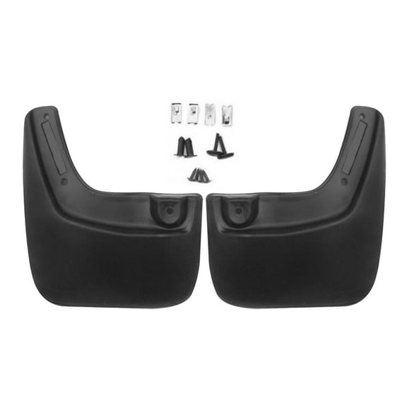 OMAC Mud Guards Splash Mud Flaps for Mazda 3 2010-2013 Sedan Black Rear 2 Pcs
