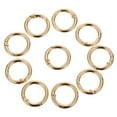 thumbnail image 6 of WRITWAA 10Pcs Spring Circle Clip Golden for Key Rings Kettle Use, 6 of 8