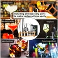 thumbnail image 7 of VONATES 16Pcs Cocktail Shaker tool Set Bartender Shaker Jigger,304 Stainless Steel Martini Shaker and Strainer, 7 of 7