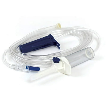 Pump Iv Administration Set - I.v. administration set, dehp-free, 1 y-site, 15 micron filter in drip chamber, swivel luer lock, 92 inches part no. tcbinf001 (1/ea)