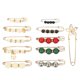 thumbnail image 1 of 11 broches de perlas sintéticas para suéter, chal, broches de perlas artificiales, imperdible, 1 of 8