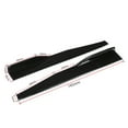thumbnail image 2 of 2PCs Universal Car Body Styling Side Skirt Rocker Splitters Diffuser Winglet Kit Black, 2 of 7