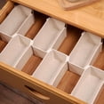 thumbnail image 4 of Drawer Organizer Tray Plastic: 6PCS Versatile Drawer Tray Divider Storage Box, 4 of 10