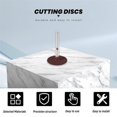 thumbnail image 5 of 36 pcs cutting discs grinding wheel set Round 25X6mm brown for Dremel KL 1, 5 of 5