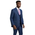 thumbnail image 2 of Men's Stacy Adams Sharkskin 3-Piece Suit, 2 of 4