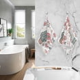 thumbnail image 6 of Dreamtimes Cartoon Winter Bears Patterned Hand Towels 2 PCS, Cotton Bath Towel for Drying Face Hands Body Decorative Water Absorbent Lightweight Towels for Bathroom Ktichen Travel Gym,16"x28", 6 of 7