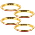 thumbnail image 1 of unbranded 4Ud Anillo Aire Acondicionado Dorado Inoxidable Elegante Y Duradero, 1 of 6