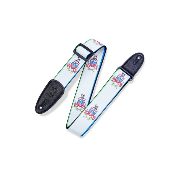 Levy's 2" Yukon Provence Canada Guitar Strap W/ Suede Leather Ends, MPPV2-YT