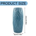 thumbnail image 5 of Aminojy Modern Ceramic Vase, Elegant Textured Flower Vase with Wave Pattern Design for Table Centerpiece, Living Room Decor, Office Desk and Interior Styling, 5 of 5
