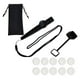 thumbnail image 1 of Kazoo con bolsa de almacenamiento con cordón, instrumento musical para adultos, regalo de concierto negro, 1 of 9
