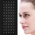 thumbnail image 2 of 60 Individual Boxed 1.8mm Steel Inlaid Nose Nail Piercing Nose Ring C8V8, 2 of 6