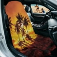 thumbnail image 2 of Garronmavis Coconut Sunset Sport Car Towel Seat Cover Gym Car Seat Towel for Sweat Washable Multi-Functional Car Towel for Camping & Trave, 2 of 7