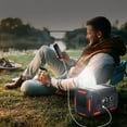 thumbnail image 4 of Portable Power Station 300W 260Wh Lithium Battery TeqHome Small Portable Generator for Home Use Camping Travel Emergency Hunting Outdoor Large Power Bank with AC Outlet for Laptop, 4 of 12