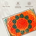 thumbnail image 6 of Elephant Stock Abstract Lotus Wall Art - Horizontal Canvas Wall Art - Living Room Wall Decor - Decor Elements Canvas - Yellow And Orange Decor - 48" x 32", 6 of 8