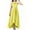 Lemon, variant on Chiffon Junior Bridesmaid Dress for Teens Asymmetrical Sleeveless Design Adjustable Waistband Flower Girl Dress for Girls Formal Dress-Lemon-2Y