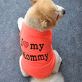 thumbnail image 4 of Camisas para perros, camisetas para perros, camisetas para mascotas Chalecos para cachorros Camisetas Ropa MFZFUKR CPB-DE-LYY2077-3, 4 of 5
