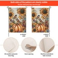 thumbnail image 4 of YladaFaie Floral Garden Flag Autumn Sunflowers Decorative Welcome Halloween Garden Flag Double Sided Pumpkin Party Small Yard Outdoor Decoration 12 x 18 Inch, 4 of 7