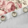 thumbnail image 4 of Manfei Girls Pink Rose Black Out Curtains, Anniversary Flower Floral Curtains Pack of 2 (42x63 Each), Western Bohemian Mandala Bedroom Curtains, Black Out Curtains Home Decor, 4 of 6