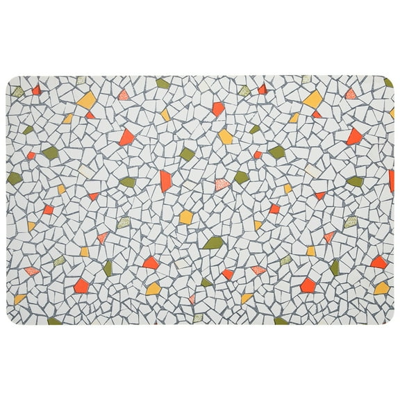 Ray Star Kitchen Mat 20''x31.5'',0.28 Inch Thick Cushioned Anti Fatigue Waterproof Kitchen Rug, Comfort Standing Desk Mat, Kitchen Floor Mat Non-Skid & Washable for Home, Office, Sink