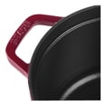 thumbnail image 4 of STAUB la Cocotte 5,5 L en Fonte Ovale, Bordeaux, 4 of 6