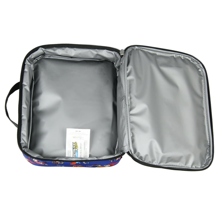 Beyblade backpack top and lunchbox