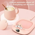 thumbnail image 5 of Coffee Mug Warmer for Desk with 4 Temperature Settings, USB Wireless Coffee Cup Warmer for Coffee, Tea, Milk, Auto Shut-Off, Portable Mug Heater, Perfect Christmas & Office Gift, 5 of 8