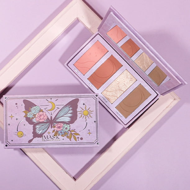 Decor Store Contour Face Powder Multifunctional Muticolored Pretty Contouring Palette for