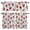 Blue, variant on 3 Piece Kitchen Curtains and Valances Set Red Strawberry Cafe Curtains 36 Inch Length Elegant Farmhouse Fruits Valance & Tier Curtain for Living Room Bedroom Small Window 54"x18"+27"x36"*2