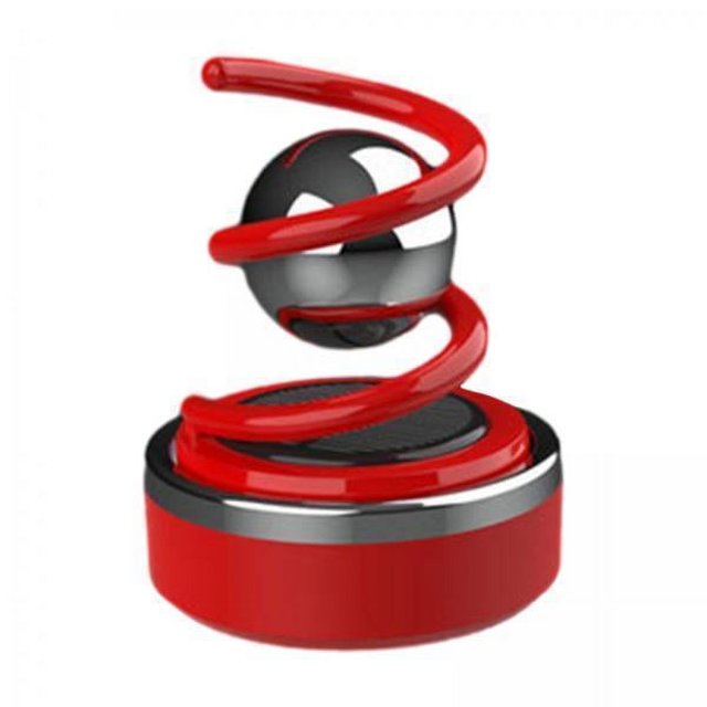 3 Difusores Solares Para Coche, Difusor De Aceites Esenciales Para Coche, Para Estantería, Balcón, Dormitorio, Color Rojo