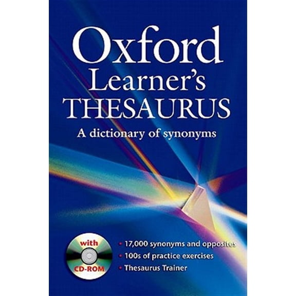 Pre-Owned Oxford Learner's Thesaurus: A dictionary of synonyms Paperback