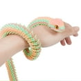 thumbnail image 5 of 2/1pcs 3D Printed Animals Snake Toys 3D Printed Articulated Snake 3D Animal Model Ornaments Home Office Desk Decor Toys Creative Festival Birthday Gifts For Frends, 5 of 6
