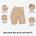 thumbnail image 3 of YITTY Nearly Naked Shaping Ultra High Waist Booty Lift Short, Brown, XS/S, 3 of 7