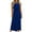 Blue, variant on DeHolifer Summer Maxi Dresses for Women,Sleeveless A Line Flowy Long Dress, Breathable Summer Beach Vacation Outfits Army Green 2XL