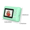 thumbnail image 3 of Clearance! Wanfds Instant Print Camera for Kids Children's Printing Camera with High-definition Video Recording and One Click Printing Suitable for Making Holiday to ys and Gifts, Gift(Mint Green), 3 of 8